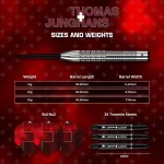 Šípky steel Mission Thomas Junghans 21g 90% wolfram