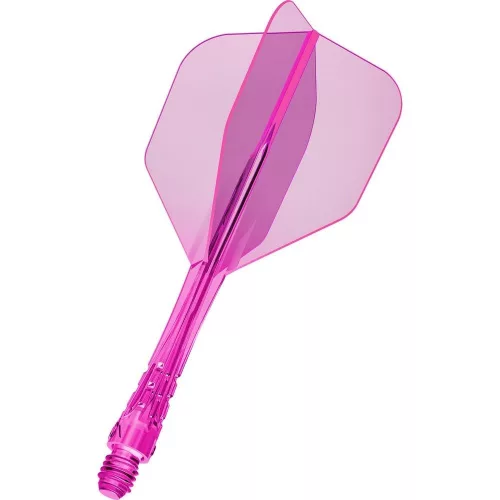 Mission Force 90 Vortex neon ružové integrované No6 letky a stredné násadky na šípky