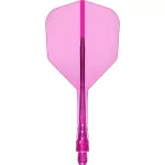 Mission Force 90 Vortex neon ružové integrované No6 letky a stredné násadky na šípky