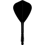 Mission Force 90 Vortex čierne integrované Kite letky a dlhé násadky na šípky