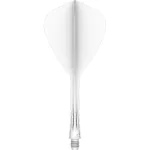 Mission Force 90 Vortex biele integrované Kite letky a dlhé násadky na šípky