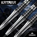 Šípky steel Mission Katana 22g 95% wolfram
