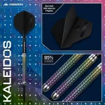 Šípky steel Mission Kaleidos 23g 95% wolfram