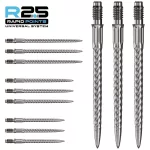 Náhradné hroty na šípky Mission R2.5 Rapid Points RVX strieborné 40mm 3ks