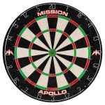 Mission Sada Home Dart Center - skrinka, sisalový terč, 2 sady šípok