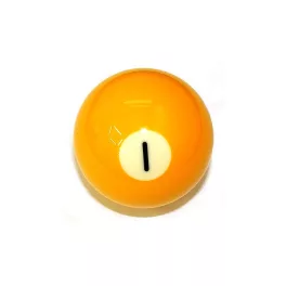Biliardová guľa  57,2mm Pool č. 1