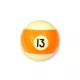 Biliardová guľa 57,2mm Pool č. 13