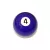 Biliardová guľa 57,2mm Pool č. 4
