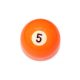 Biliardová guľa 57,2mm Pool č. 5