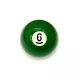 Biliardová guľa 57,2mm Pool č. 6