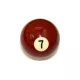 Biliardová guľa 57,2mm Pool č. 7