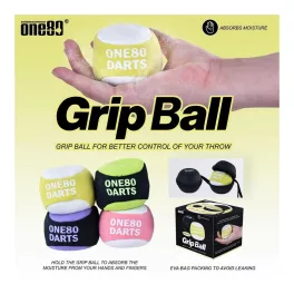 Absorpčná loptička One80 Grip Ball zelená