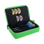 Puzdro na šípky ONE80, D Box, zelené, čierne