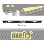 Samolepiaca hranica hodu ONE80 žltá