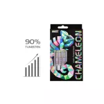 Sada steel šípok ONE80 Chameleon Emerald 24g, 90% wolfram