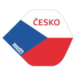 Letky na šípky One80 Česko, standard