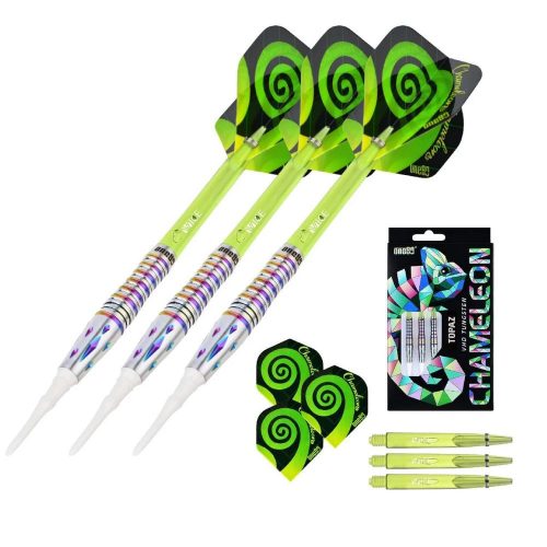 Šípky soft ONE80 Chameleon Topaz 18g, 90% wolfram
