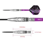 Šípky steel One80 Jelle Klaasen V2 VHD 24g, 90% wolfram