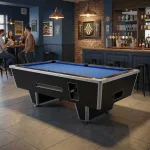 Biliardový stôl Prozona PANNON 7ft s mincovníkom, čierny alebo mahagón