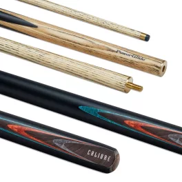 Snooker biliardové tágo Power Glide Calibre dvojdielne 10mm koža