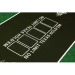 Pokrová podložka Royal, pogumovaná, 180×90, zelená