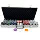 Poker set DICE 500 ks, 11,5g žetóny, hliníkový kufrík