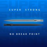 Náhradné hroty Harrows Quick Point strieborné, 40mm - 3ks