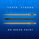 Hroty na šípky Harrows Quick Point Micro Grip strieborné 35mm 3ks