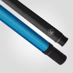 Pool biliardové tágo Rhino G-L Sky Blue, dvojdielne s karbónovou špicou