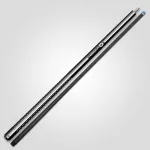 Pool biliardové tágo Rhino Nebula 2 Jet Black, dvojdielne s karbónovou špicou