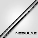 Pool biliardové tágo Rhino Nebula 2 Jet Black, dvojdielne s karbónovou špicou