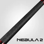 Pool biliardové tágo Rhino Nebula 2 Crimson Red karbonová špica 12,4mm Sport Wrap