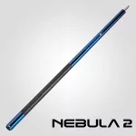 Pool biliardové tágo Rhino Nebula 2 Sky Blue karbonová špica 12,4mm Sport Wrap