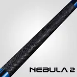 Pool biliardové tágo Rhino Nebula 2 Sky Blue karbonová špica 12,4mm Sport Wrap