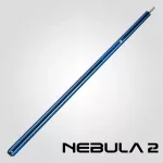 Pool biliardové tágo Rhino Nebula 2 Sky Blue karbonová špica 12,4mm