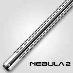 Pool biliardové tágo Rhino Nebula 2 Pure White, dvojdielne s karbónovou špicou