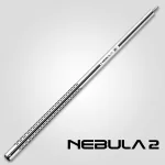 Pool biliardové tágo Rhino Nebula 2 Pure White, dvojdielne s karbónovou špicou