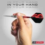 Šípky steel Red Dragon Darts 50 Years - Grizzly 4 25g 90% wolfram