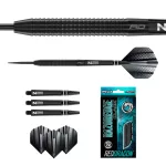 Šípky Red Dragon steel Razor Edge Black 22g, 85% wolfram