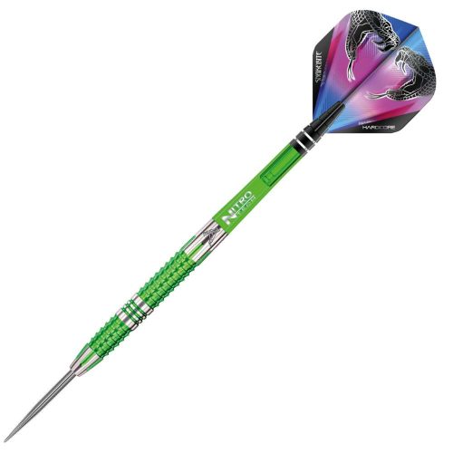 Šípky steel Red Dragon Peter Wright Snakebite Mamba 2, 24g, 90% wolfram