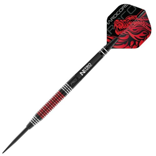 Šípky steel Red Dragon Johnny Clayton S.E. 24g, 90% wolfram