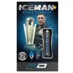 Šípky steel Red Dragon Gerwyn Price Iceman Contour, 23g, 90% wofram