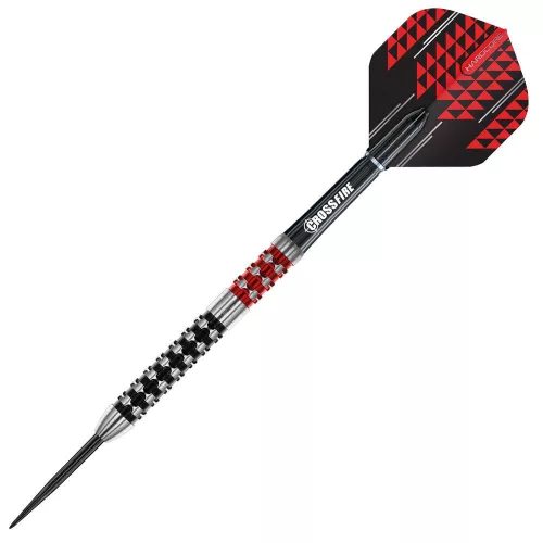 Šípky steel Red Dragon Crossfire 22g, 90% wolfram
