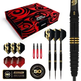   Šípky steel Red Dragon 50 Years Player Edition Jonny Clayton 22g 90% wolfram