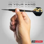 Šípky steel Red Dragon 50 Years Player Edition Jonny Clayton 22g 90% wolfram