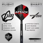 Šípky steel Red Dragon Rob Owen 22g 90% wolfram