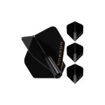 Letky na šípky Robson Plus No2, čierne