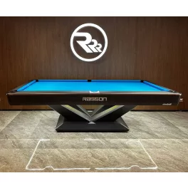 Profesionálny pool biliardový stôl Rasson Victory III 9ft čierny