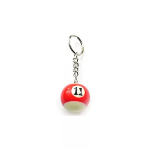 Biliardová kľúčenka "11" malá