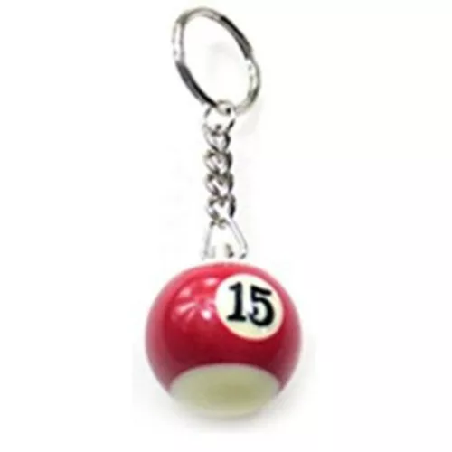 Biliardová kľúčenka "15" malá